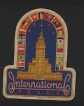 Collectable hotel label luggage baggage Czechoslovakia #074