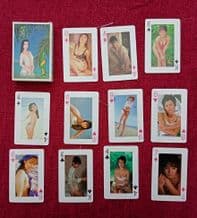 Collectable Pin-up playing cards Sensual images