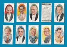 Collectable Tobacco cigarette cards Dance Band Leaders 1936,