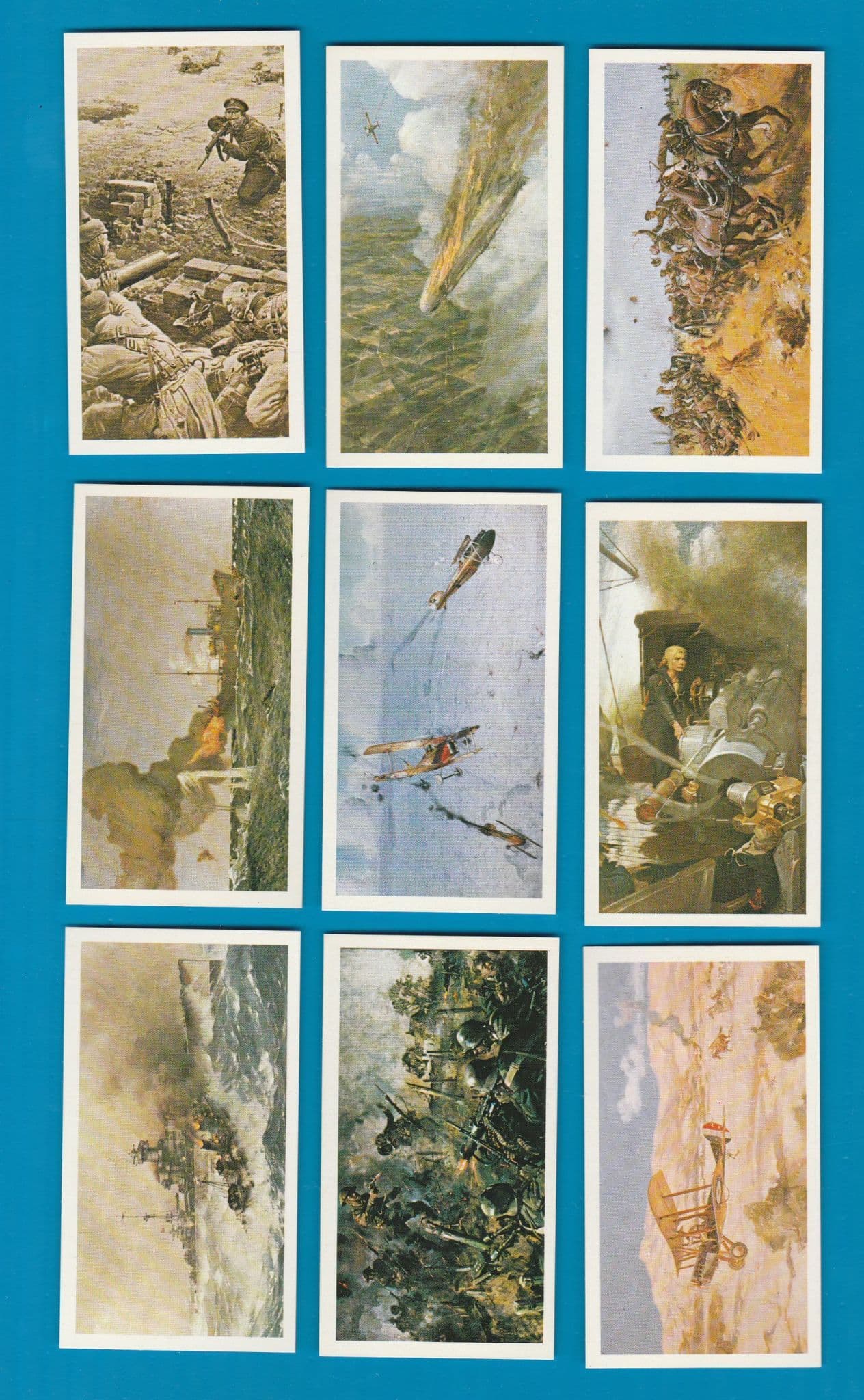 Collectable Tobacco Cigarette cards set History of the V C set of 24