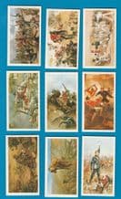 Collectable Tobacco Cigarette cards set History of the V.C. set of 24