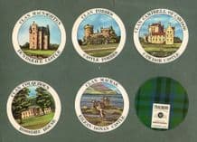 Collectable TRADE cards set Scottish Clans & Tartans by Teachers Whisky (1)