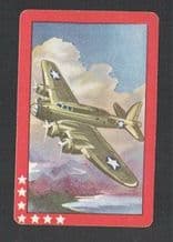 Collectable vintage A patriotic deck of world war 2 American fighter plane