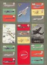 Collectable vintage cards game Planes by Pepys 1965