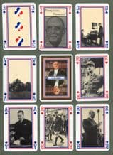 Collectable vintage France playing cards Charles de Gaulle By Grimaud