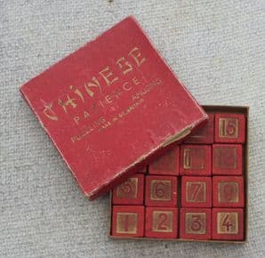 Collectable Vintage game Puzzle Chinese Patience