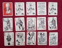 Collectable vintage Non-standard playing Le Giscarte 1976. French political art