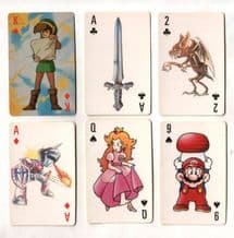 Collectable vintage playing cards Nintendo computer games