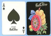 Collectable vintage playing cards Tipico souvenir Costa Rica