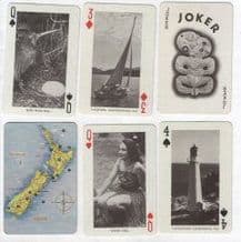 Collectable Vintage Souvenir playing cards deck New Zealand