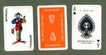Collectible Advertising Guinness playing cards