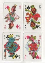 Collectible advertising playing cards .Berliner Verlag, Berlin publishing house
