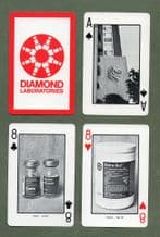 Collectible Advertising playing cards Diamond Labs
