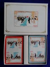 Collectible Advertising playing cards double deck. MAXIMS.