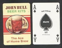 Collectible Advertising playing cards John Bull home brew beer