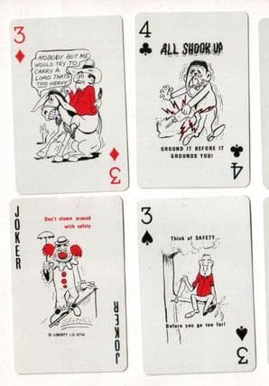 Collectible Advertising playing cards. State Insurance 