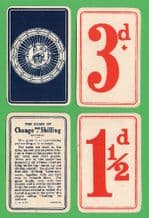 Collectible cards game. Change for a shilling