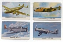 Collectible CHINA USA etc Trade card inserts Aircraft very rare