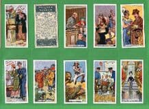 Collectible cigarette cards set Figures of Speech 1936