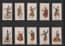 Collectible cigarette cards set tobacco cards Siamese Dancers