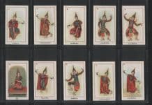 Collectible cigarette cards set tobacco cards Siamese Dancers