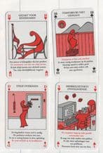 Collectible Dutch playing cards. X-pert by Enschede High School