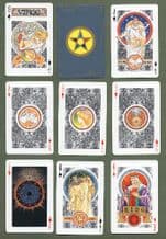 Collectible Fortune telling playing cards Horoscope by Angel