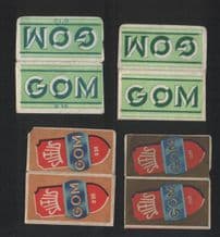 Collectible Lamette da barba Razor Blade Wrappers #082