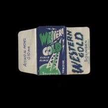 Collectible Lamette da barba Razor Blade Wrappers #091