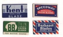 Collectible Lamette da barba Razor Blade Wrappers #152
