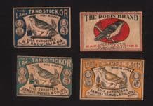 Collectible match box labels CHINA or JAPAN patriotic #701