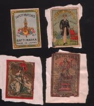 Collectible match box labels CHINA or JAPAN patriotic #920