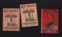 Collectible match box labels CHINA or JAPAN patriotic #921