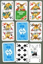 Collectible Non-standard German Playing cards. Haschen skat 1977
