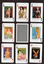 Collectible Non-standard playing cards Playboy 1992, delightful deck depicting covers