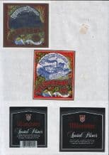 Collectible old beer label bottle labels Norway #ber060