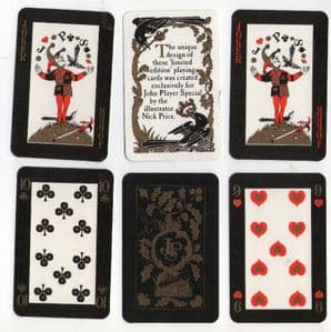 Collectible playing cards  by Players cigarette commemorative  by Nick Price