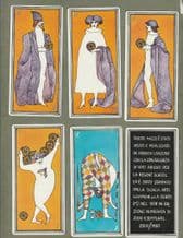 Collectible playing cards IL Geoco dei Personeghi 1978