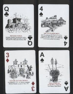 Collectible playing cards New Mexico by Mike Bridge