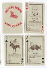Collectible Playing cards Texas sesquicentennial 1986