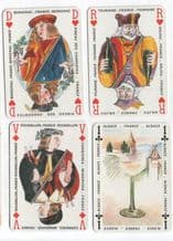Collectible playing cards Vins de France by Grimaud, Paris,