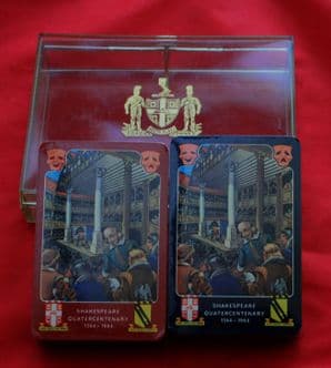 Collectible playing cards Worshipful 1964 Shakespeare