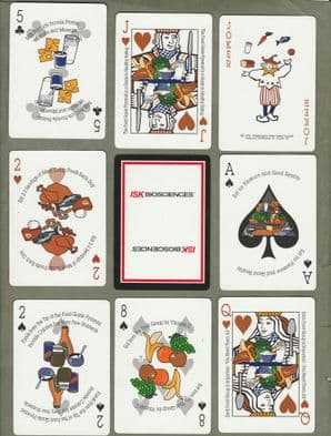 Collectible playing cards. Washington State Dairy Council
