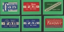 Collectible Razor Blade Wrappers Lamette da barba #174
