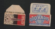 Collectible Razor Blade Wrappers Lamette da barba #416