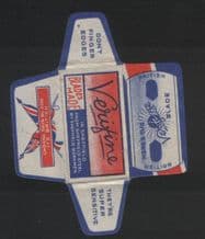 Collectible Razor Blade Wrappers Lamette da barba #552
