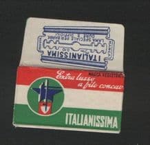 Collectible Razor Blade Wrappers Lamette da barba #582