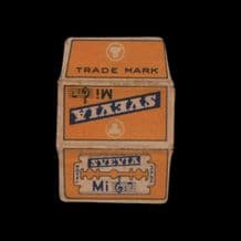 Collectible Razor Blade Wrappers Lamette da barba Lame de rasoir #910