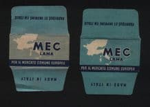 Collectible Razor Blade Wrappers Lamette da barba Lame de rasoir #912