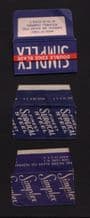 Collectible Razor Blade Wrappers Lamette da barba Rasierklinge #379